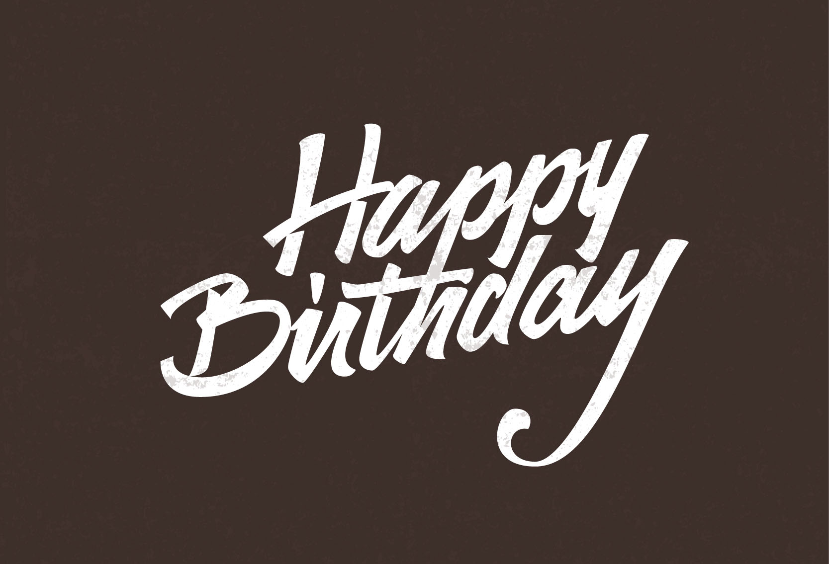 Bộ chữ typo happy birthday file EPS và AI mẫu K4