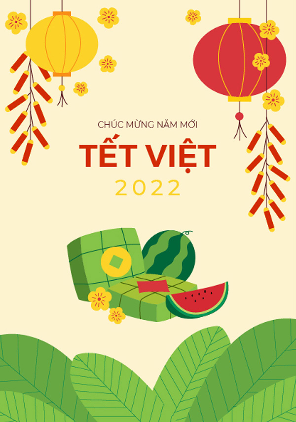 Poster dịp tết nguyên đán file vector mẫu 25R1873