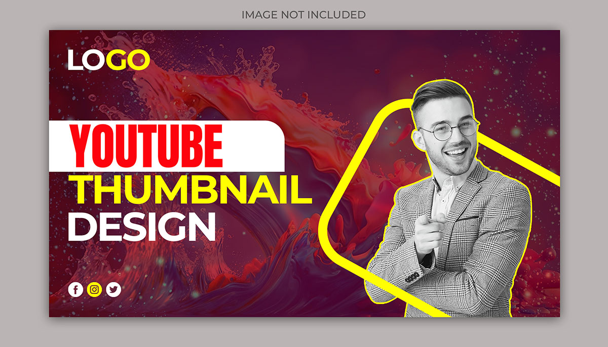 Ảnh thumbnail kênh youtube file PSD - mẫu số 975