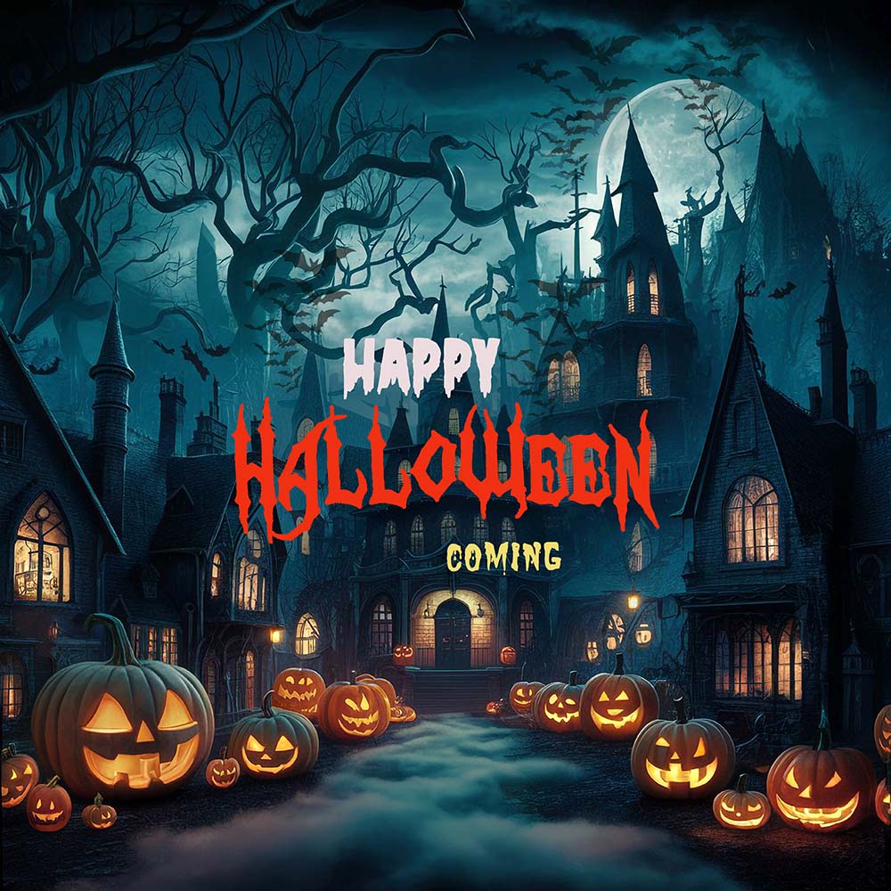 Banner lễ hội halloween file PSD mẫu MB361