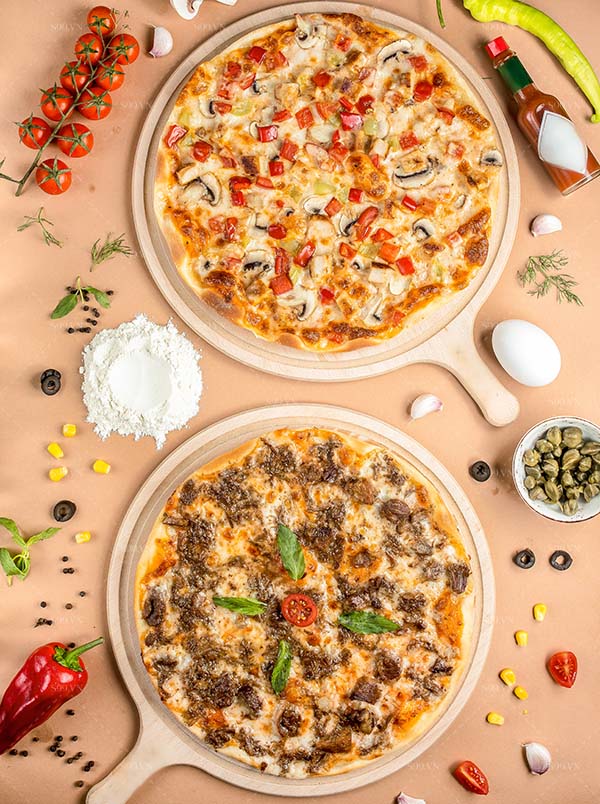 Hình minh họa bánh pizza file JPG - mẫu số 779