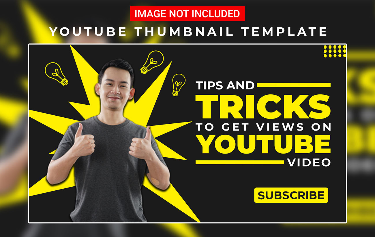 Ảnh thumb kênh youtube T18 file PSD