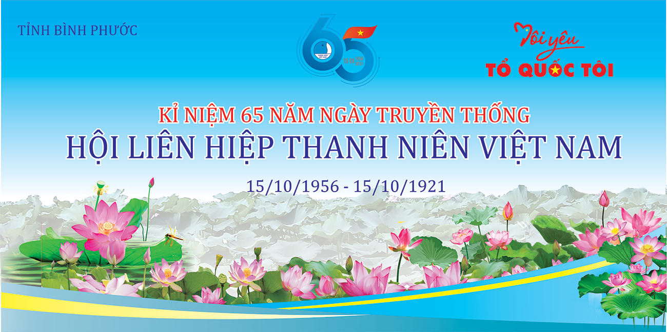 Phông nền lễ kỷ niệm ngày truyền thống hội liên hiệp thanh niên Việt Nam - File Corel