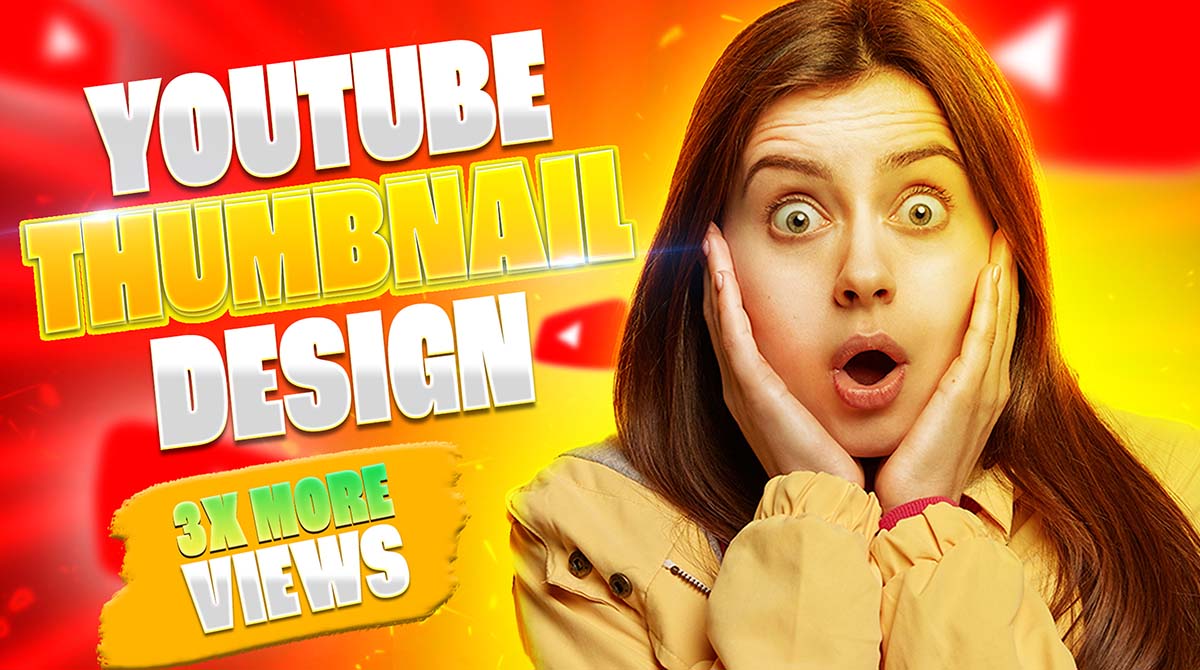 Ảnh thumb kênh youtube mẫu 42 file PSD