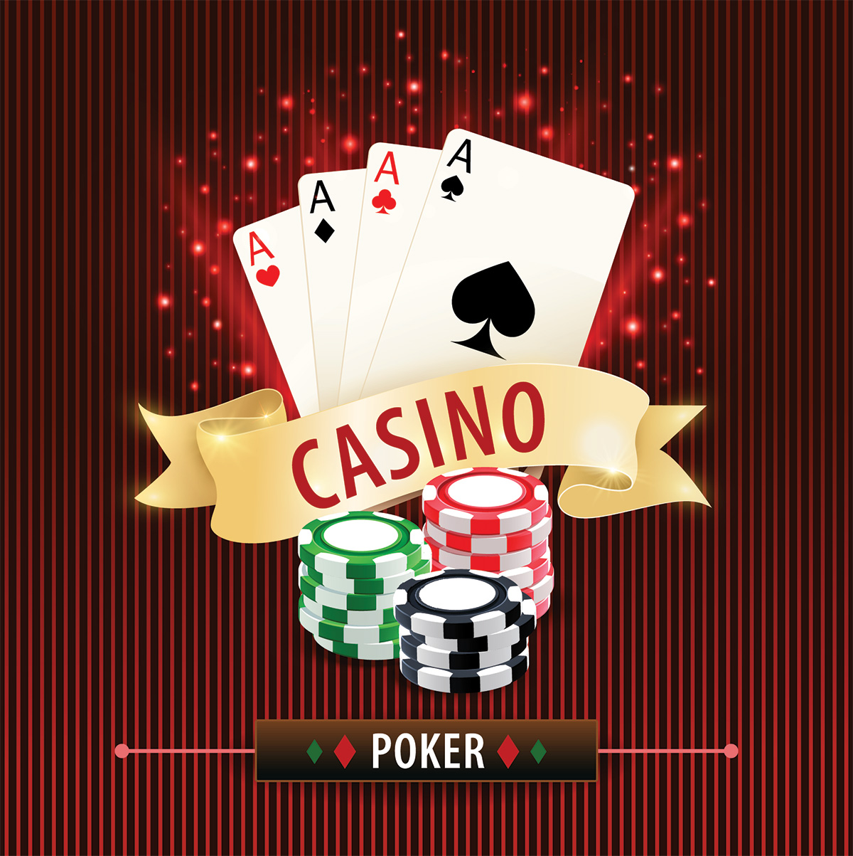 Poster trò chơi casino file EPS và AI mẫu số 128