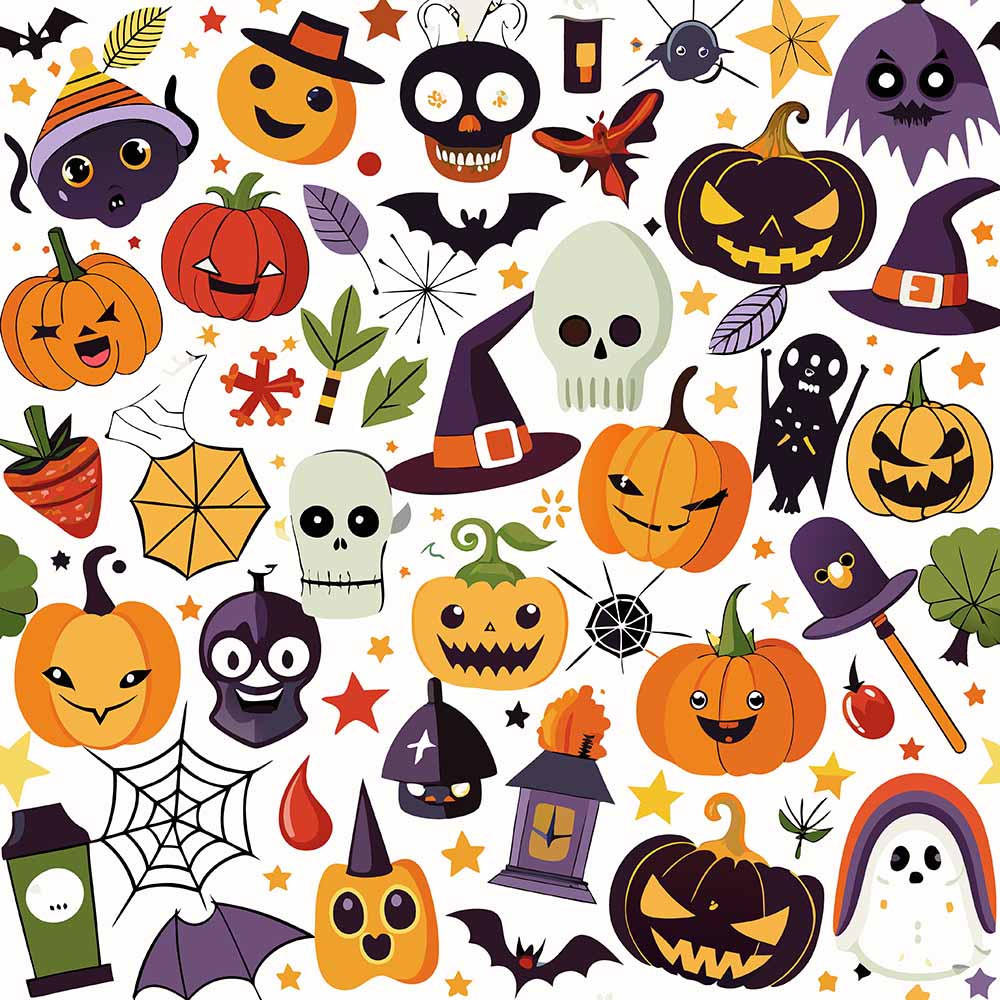 Hình minh họa nhân vật ma quái halloween file EPS - mẫu số 109