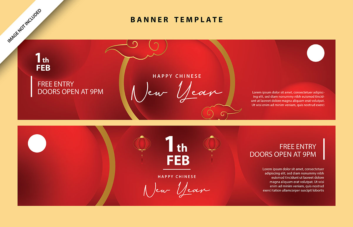 Banner tết nguyên đán file vector mẫu 25R1151