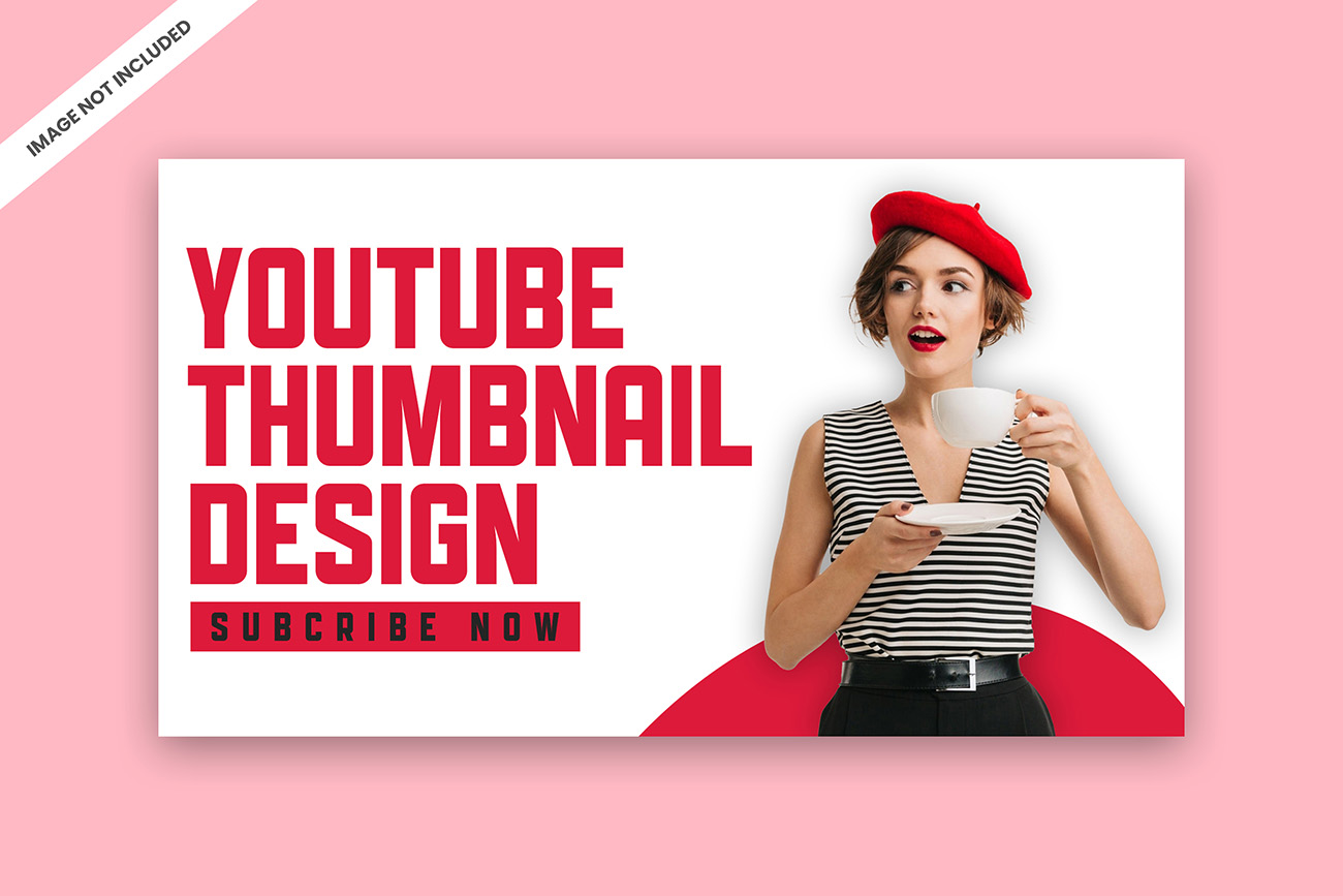 Ảnh thumb bìa youtube file PSD mẫu Y98