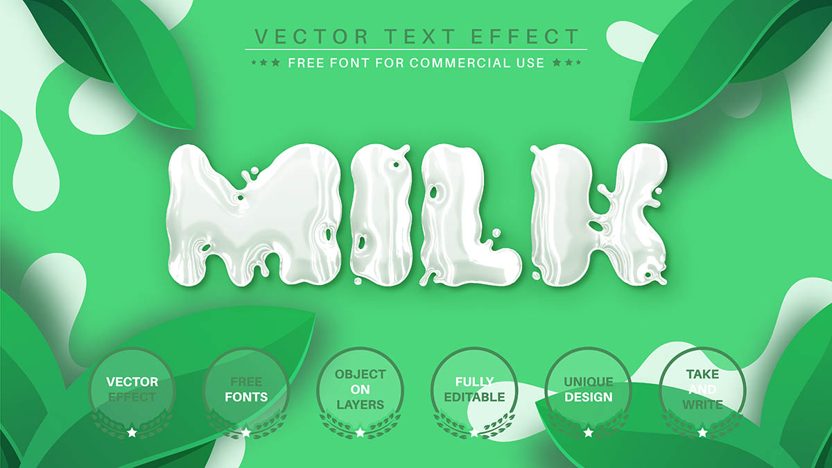 Banner sữa trắng nền xanh file vector mẫu số 354