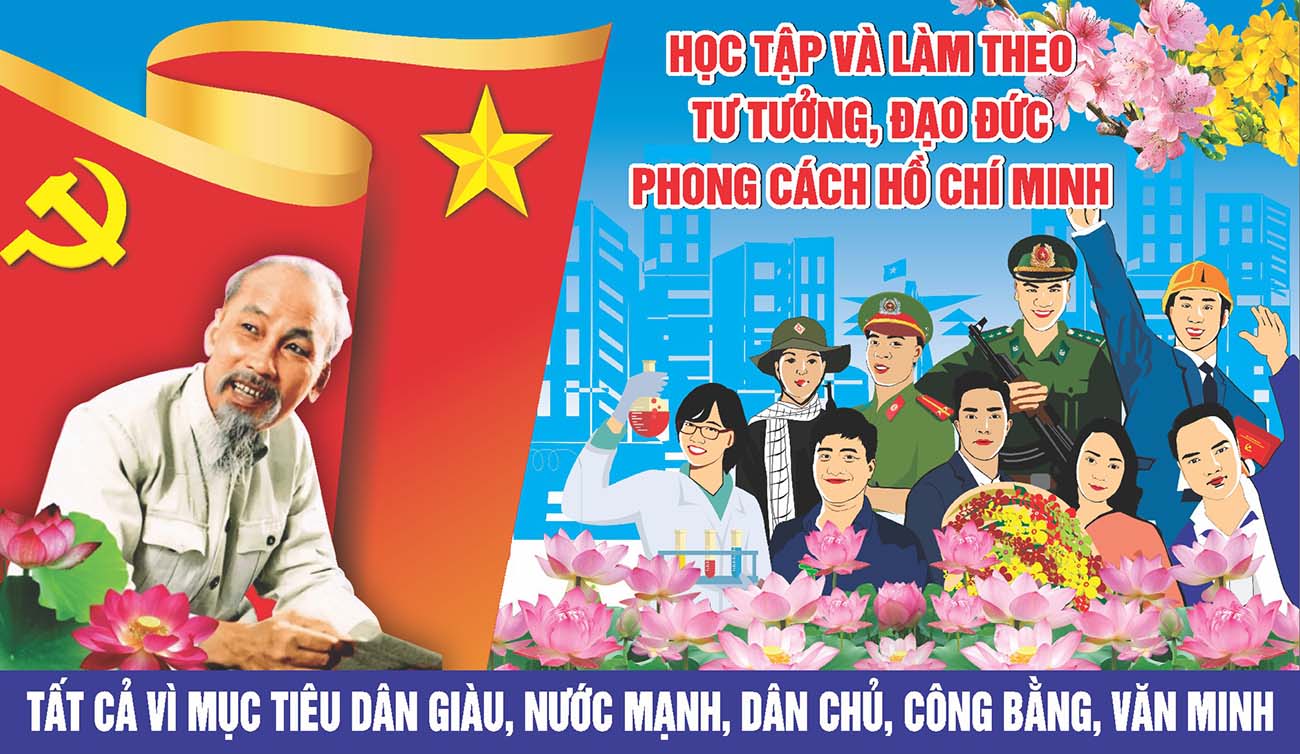 Pano mừng Đảng mừng xuân 2024 file CDR mẫu D13