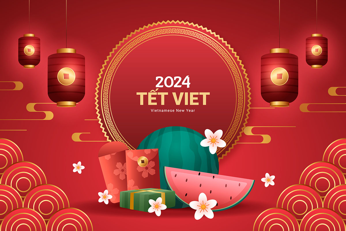 Background tết nguyên đán file vector mẫu 25R596