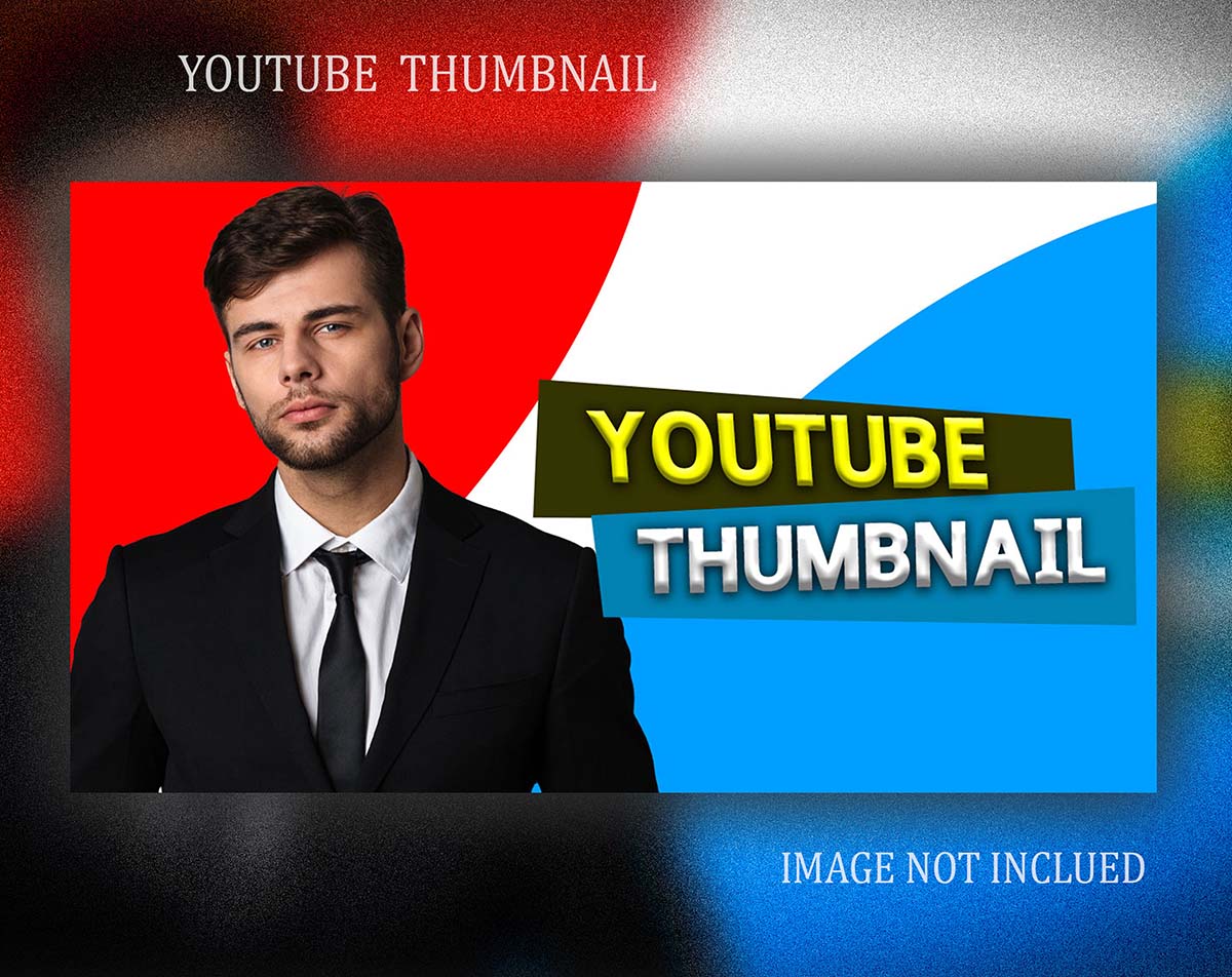 Ảnh thumb kênh youtube mẫu 86 file PSD