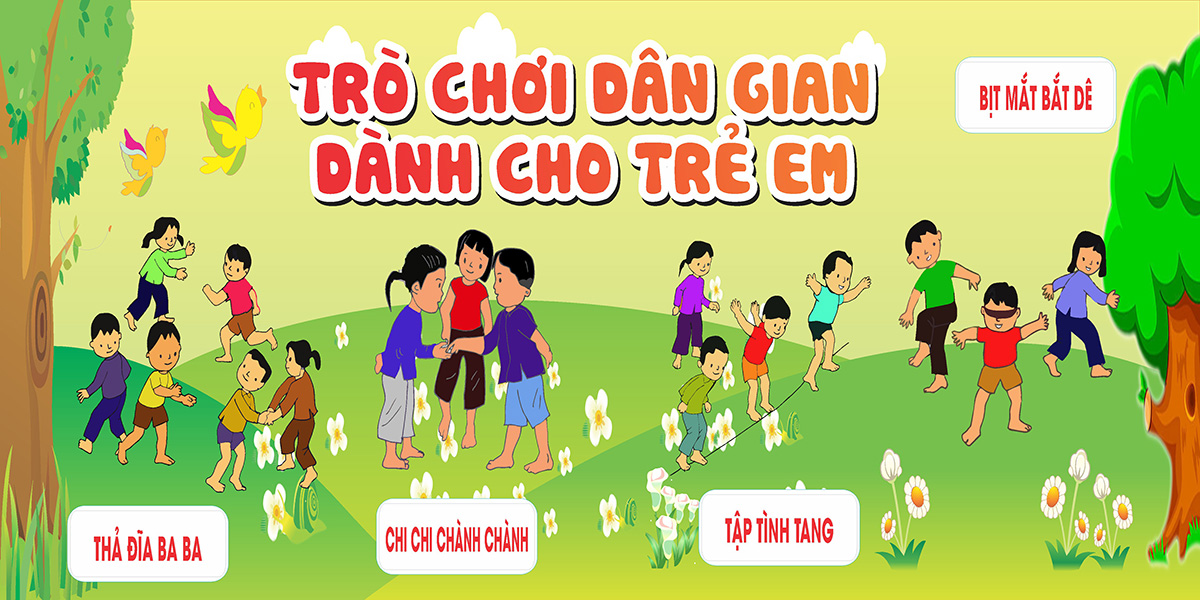 Backdrop phông nền quốc tế thiếu nhi 1-6 File Corel số 14