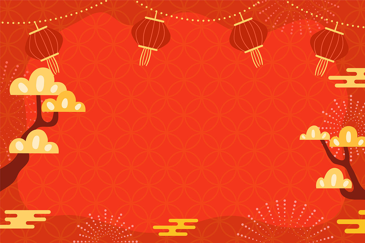 Background ngày tết file vector mẫu 25R1372