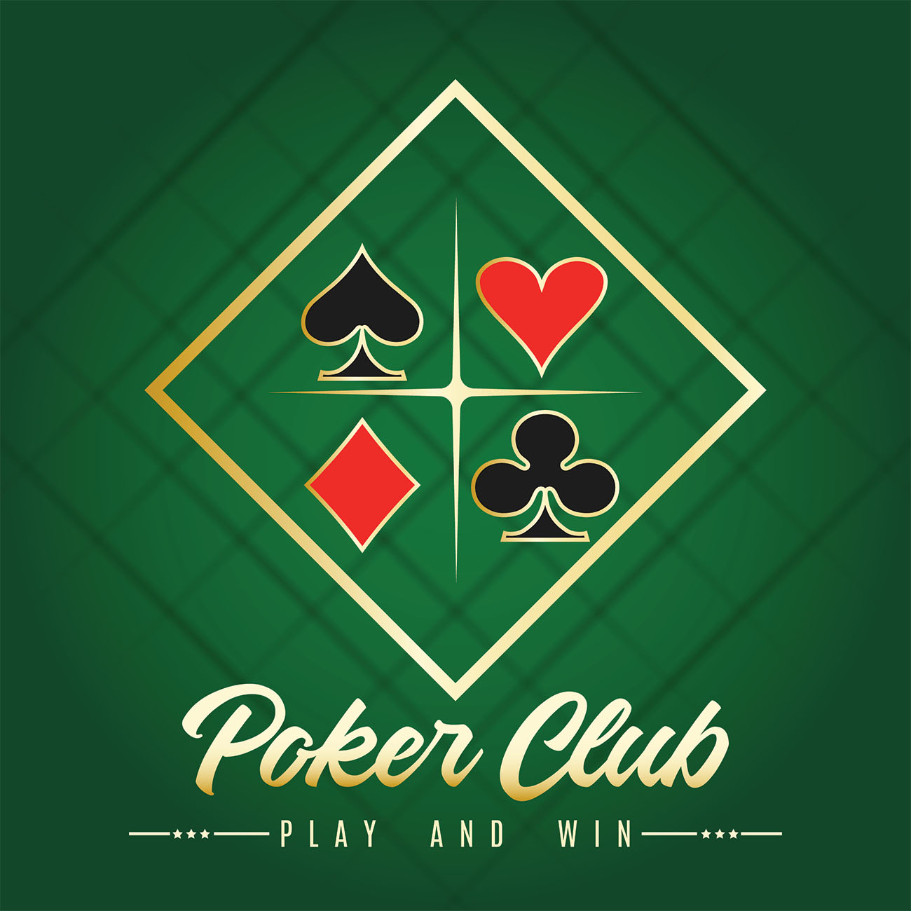 Poster trò chơi poker file EPS và AI mẫu T46