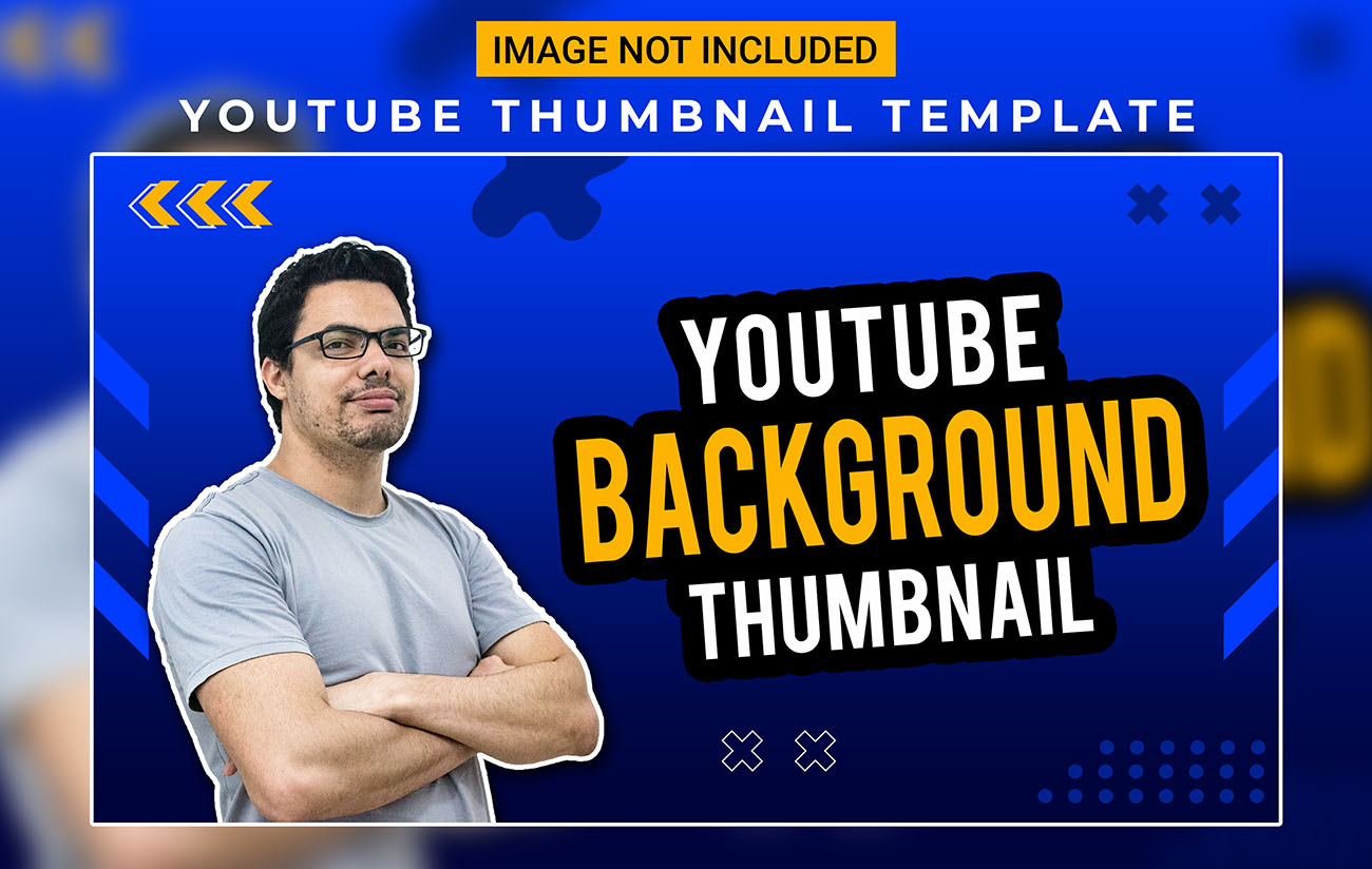 Ảnh thumb bìa youtube file PSD mẫu Y99