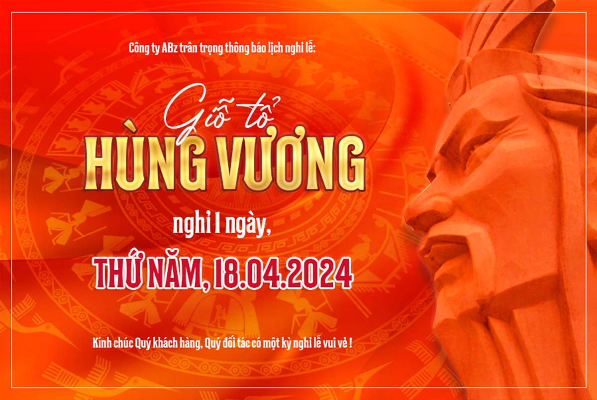 Banner giỗ tổ hùng vương file PSD mẫu HV30