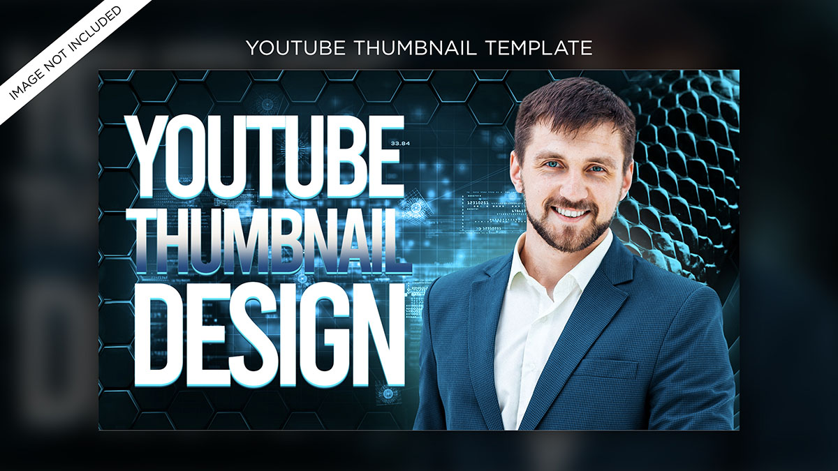 Ảnh thumbnail kênh youtube file PSD - mẫu số 871