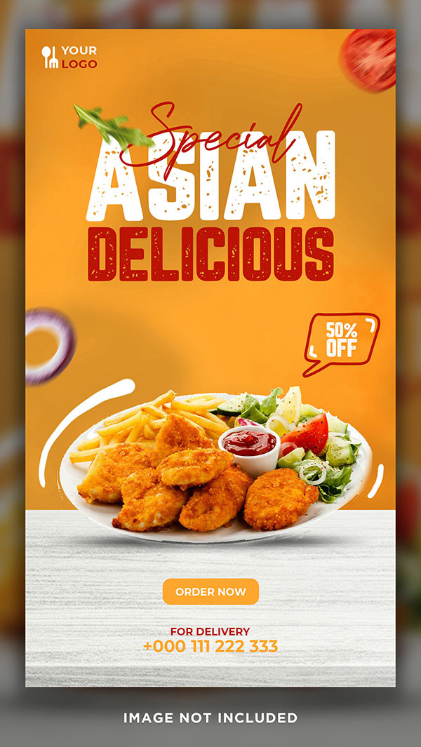 Poster quảng cáo gà rán KFC file PSD mẫu GR59