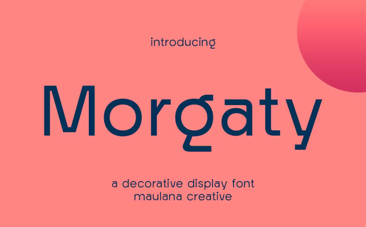 Font chữ hiện đại TH Morgaty Việt Hóa