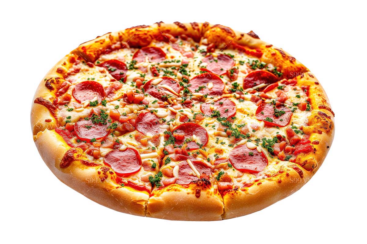 Hình ảnh minh họa bánh pizza file JPG mẫu P2