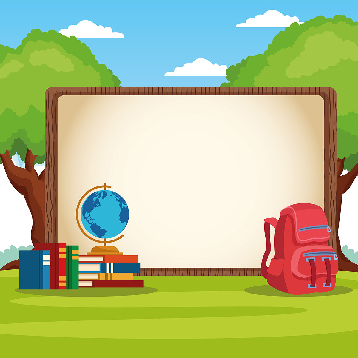 Background học tập edu file vector mẫu PT147