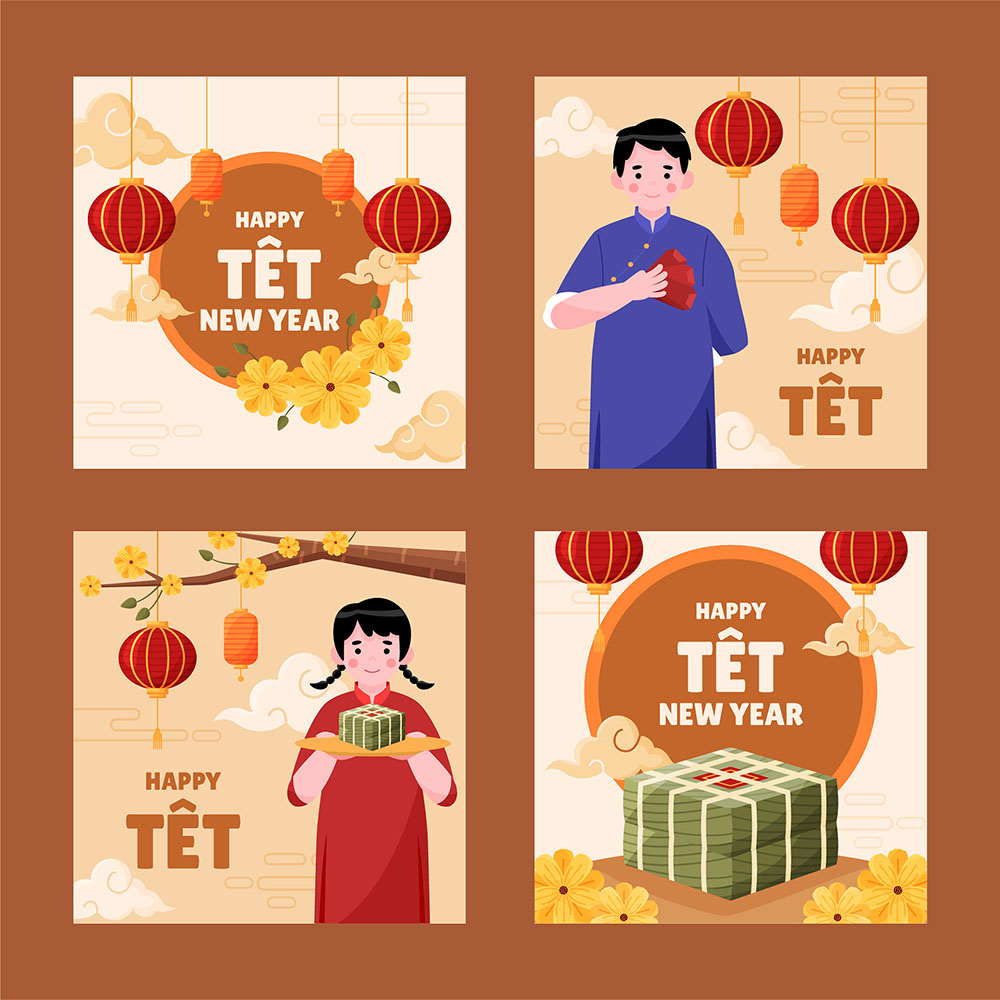 Banner tết nguyên đán file vector - mẫu số 549