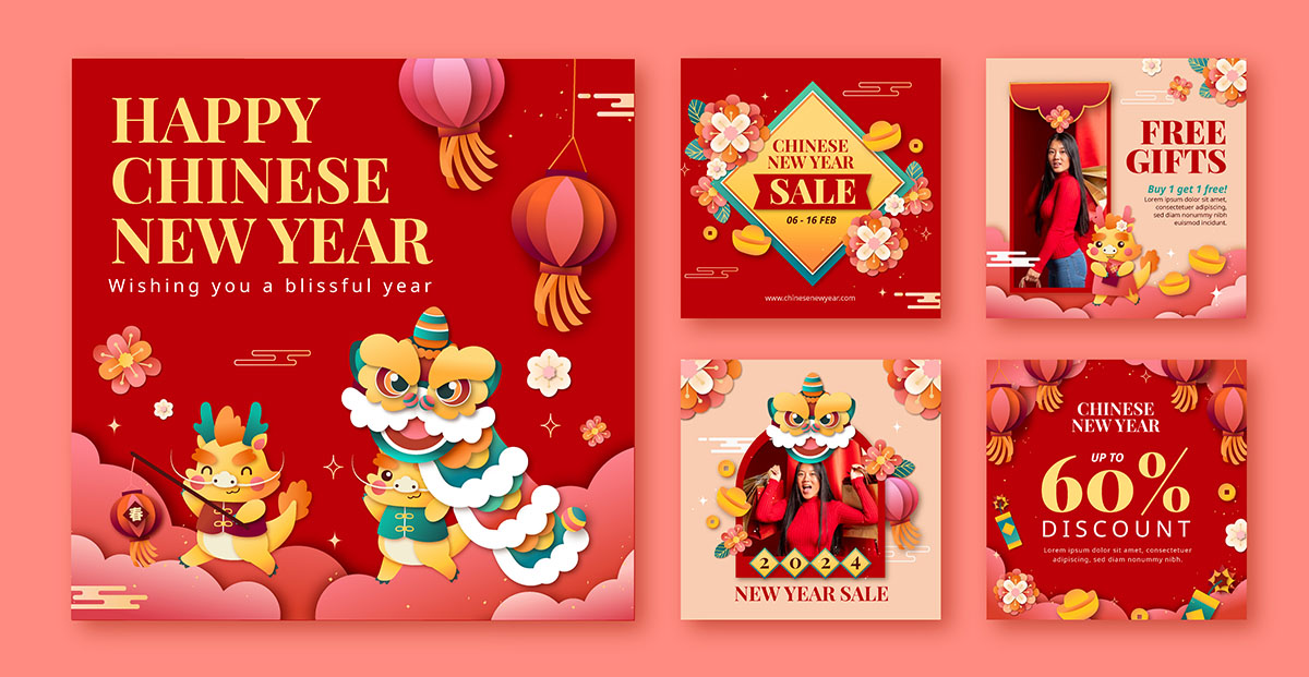 Banner tết nguyên đán file vector mẫu 25R547