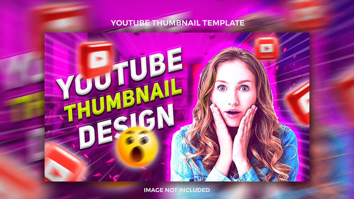 Ảnh thumbnail youtube file PSD - mẫu số 607