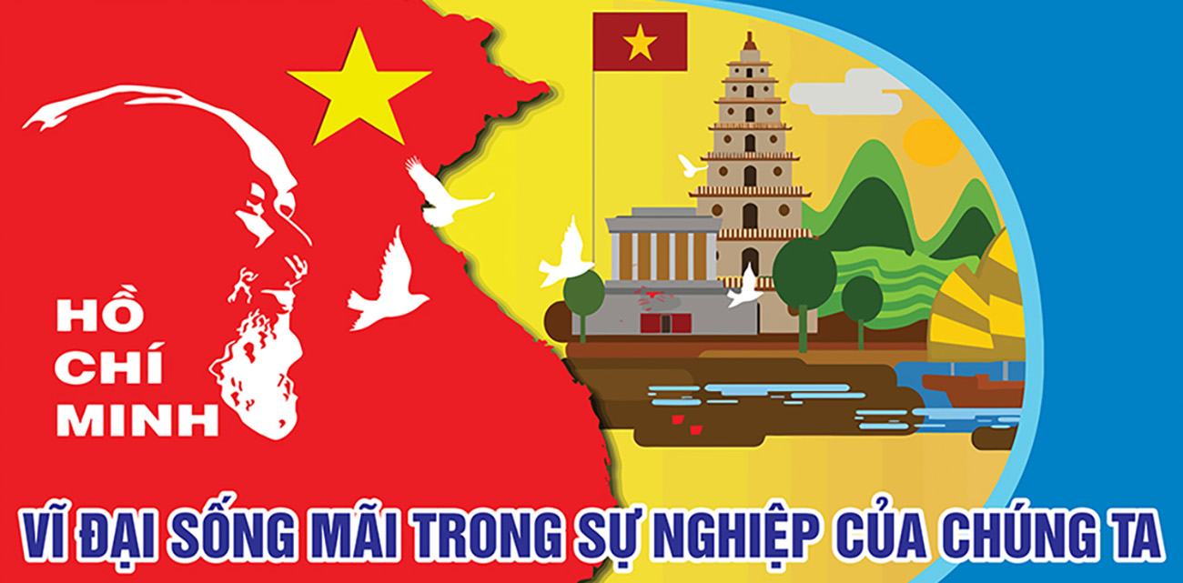 Banner chân dung Bác Hồ vector mẫu 22 file Corel