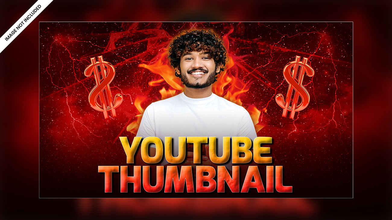 Ảnh thumb kênh youtube T17 file PSD