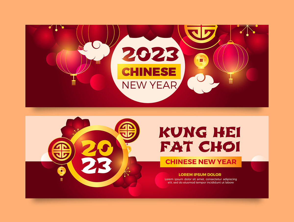 Banner mừng tết nguyên đán file vector mẫu 25R1159