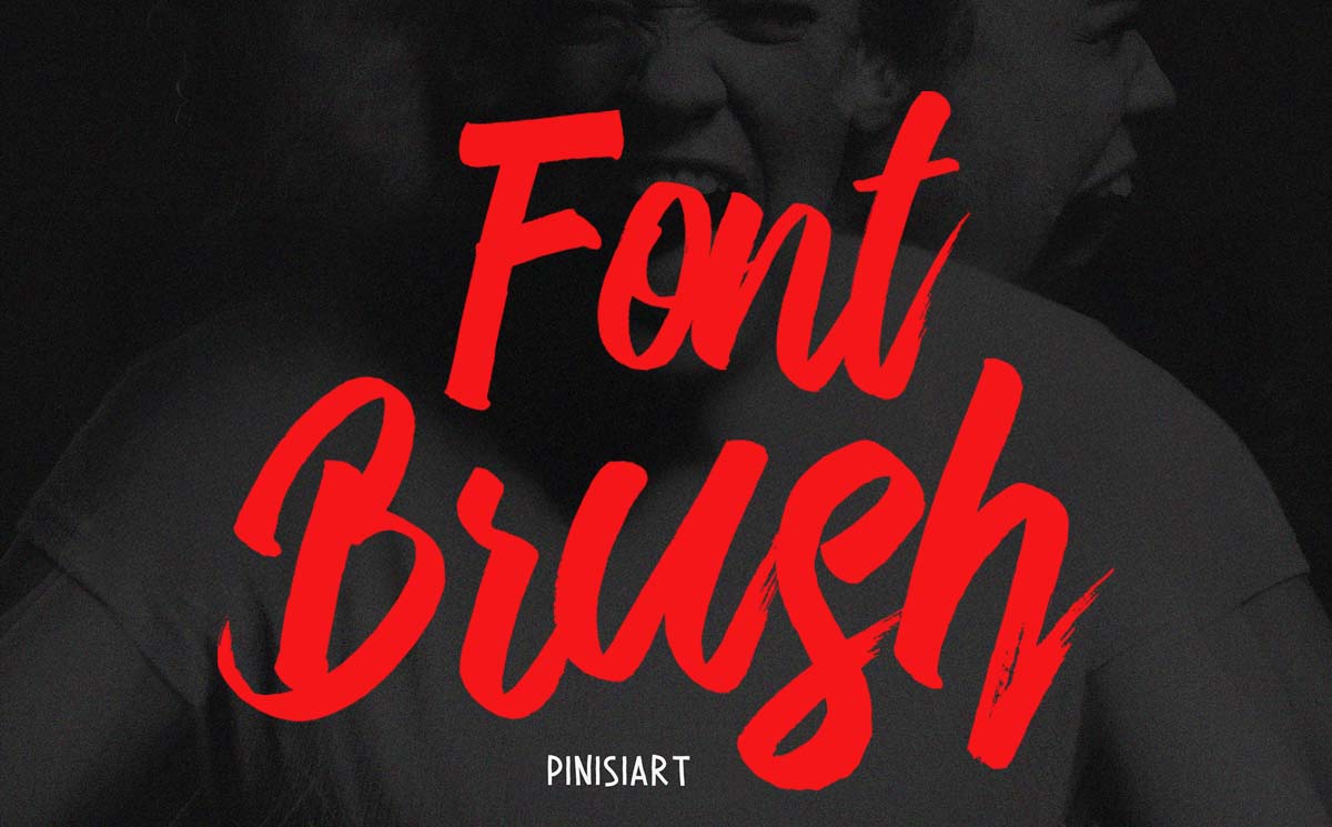 Font chữ viết tay brush nét cọ, chữ nghiêng SVN-Slow Attack