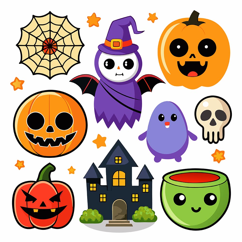 Hình minh họa nhân vật halloween file EPS - mẫu số 707