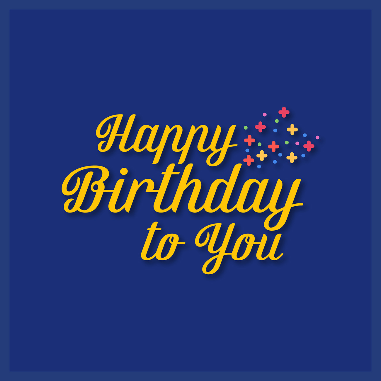 Bộ chữ typo happy birthday file EPS và AI mẫu K139