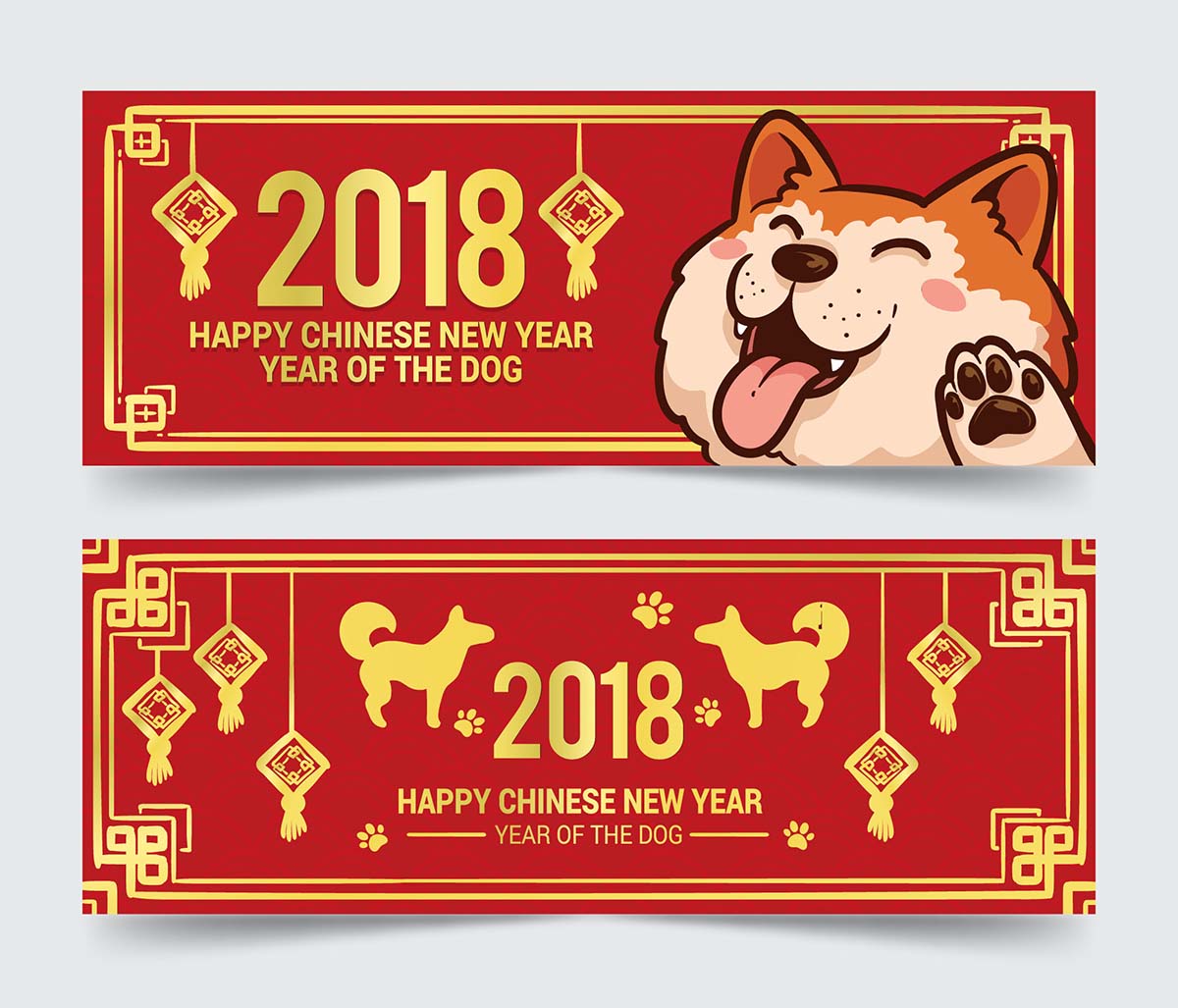 Banner dịp tết cổ truyền file vector mẫu 25R1003