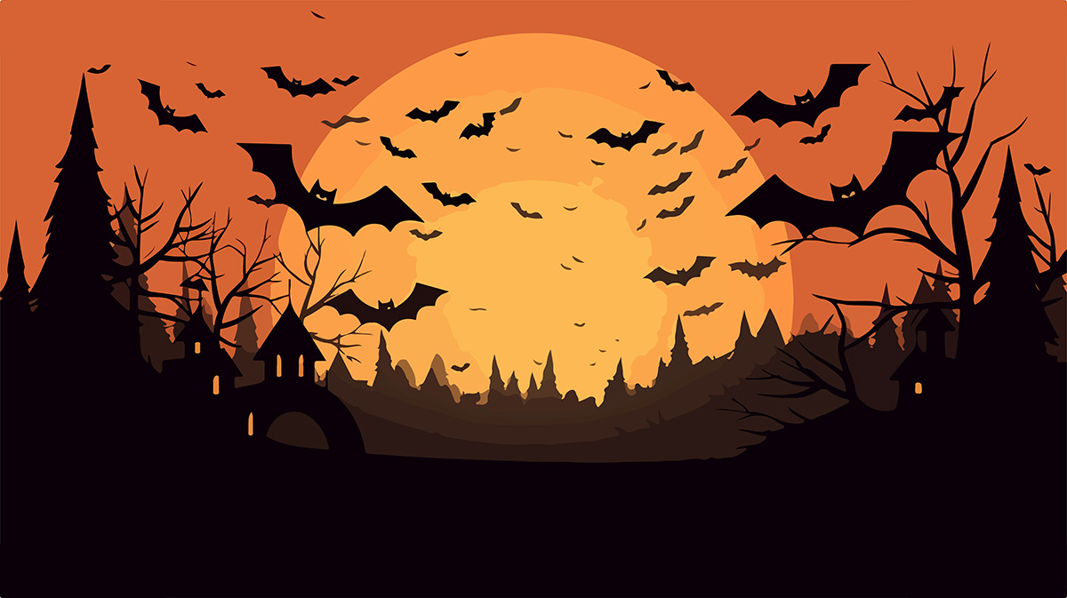 Background ngày lễ halloween file EPS và AI mẫu MB3