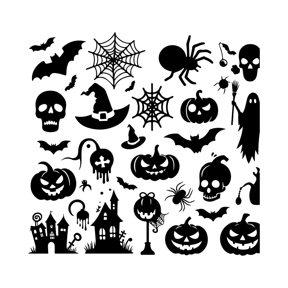 Hình minh họa nhân vật ma quái halloween file EPS - mẫu số 508