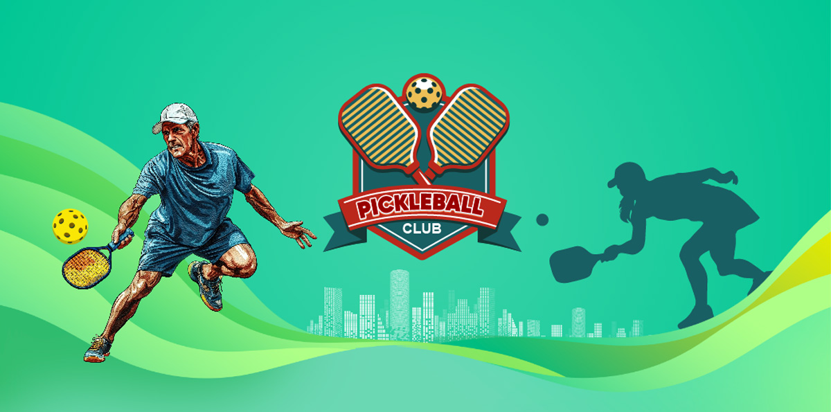 Phông nền giải pickleball file corel 2