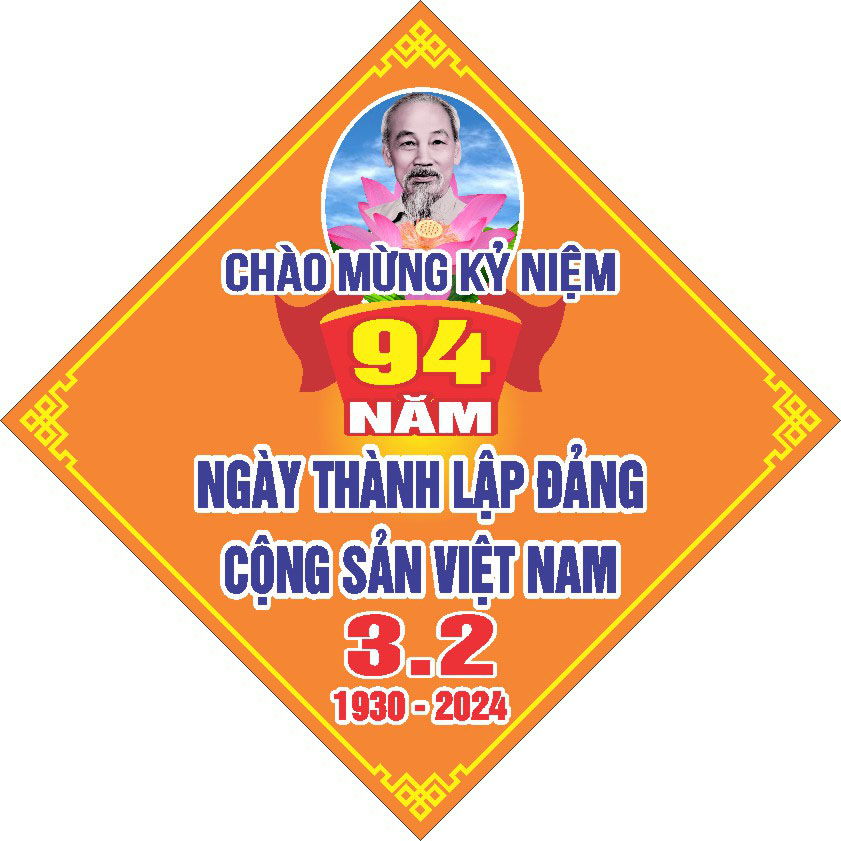 Phướn mừng Đảng mừng xuân 2024 file CDR mẫu D61