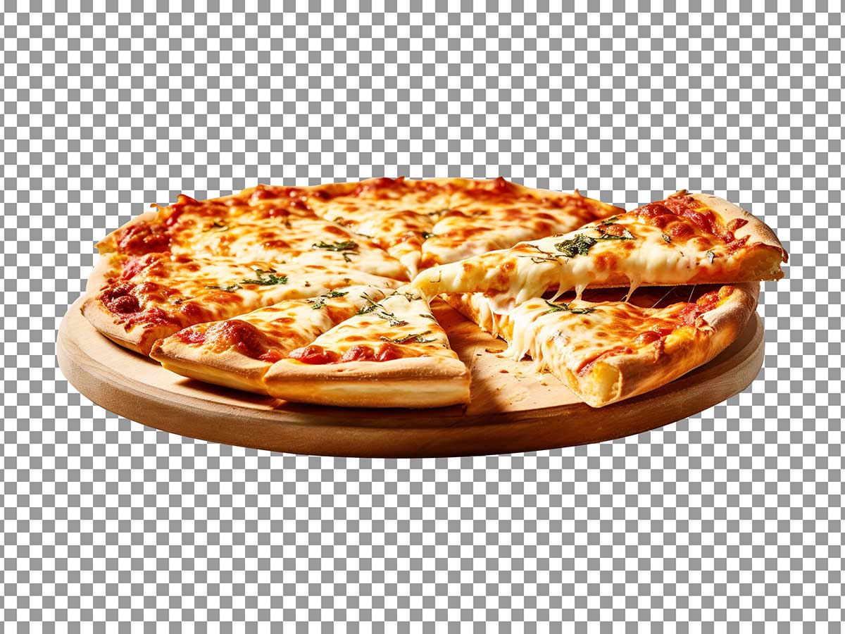 Hình minh họa bánh pizza file PSD - mẫu số 508