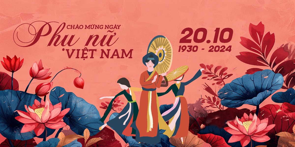 Banner chúc mừng ngày phụ nữ việt nam file CDR mẫu PN278