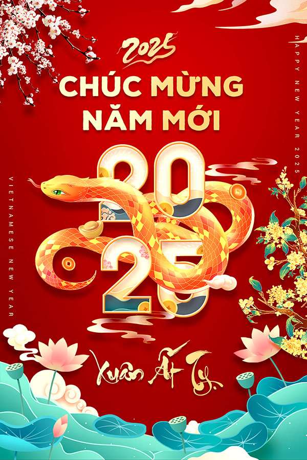 Poster tết nguyên đán file PSD mẫu KX78