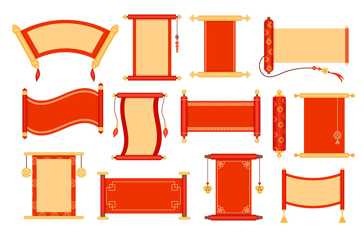 Câu đối ngày tết file vector mẫu OC162