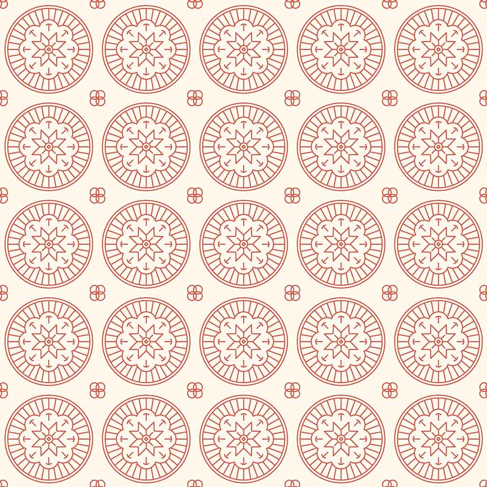 Pattern họa tiết hoa ngày tết file vector - mẫu số 257