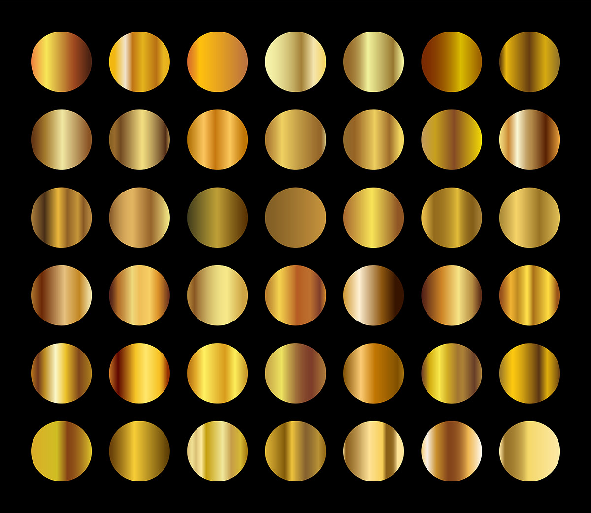 Bảng màu gradient file EPS - mẫu số 62