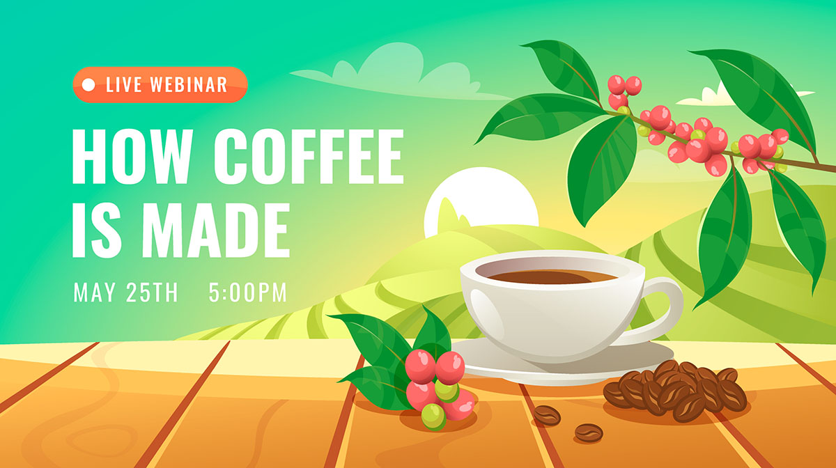 Banner quảng cáo cafe file vector mẫu DE53