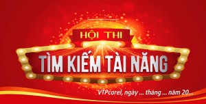 Phông nền văn nghệ hội thi tìm kiếm tài năng - File Corel