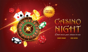 Banner trò chơi casino file EPS và AI mẫu T103