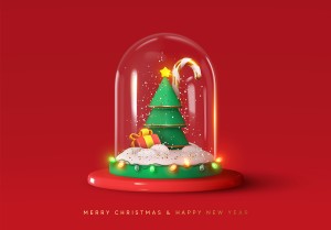 Hình ảnh cây thông noel file vector mẫu số 246